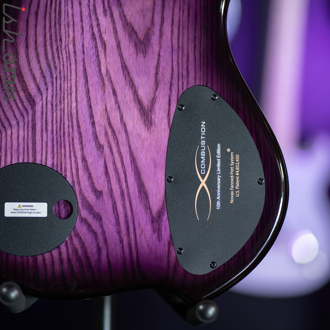 Dingwall Combustion Left-Handed 3 PUP 5-String Amethyst Burst