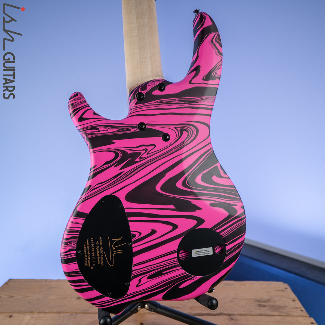 Dingwall NG-3 Matte Pink Swirl 5-String Bass