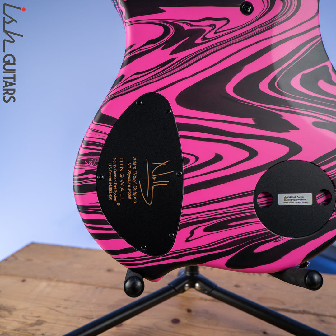 Dingwall NG-3 Matte Pink Swirl 5-String Bass
