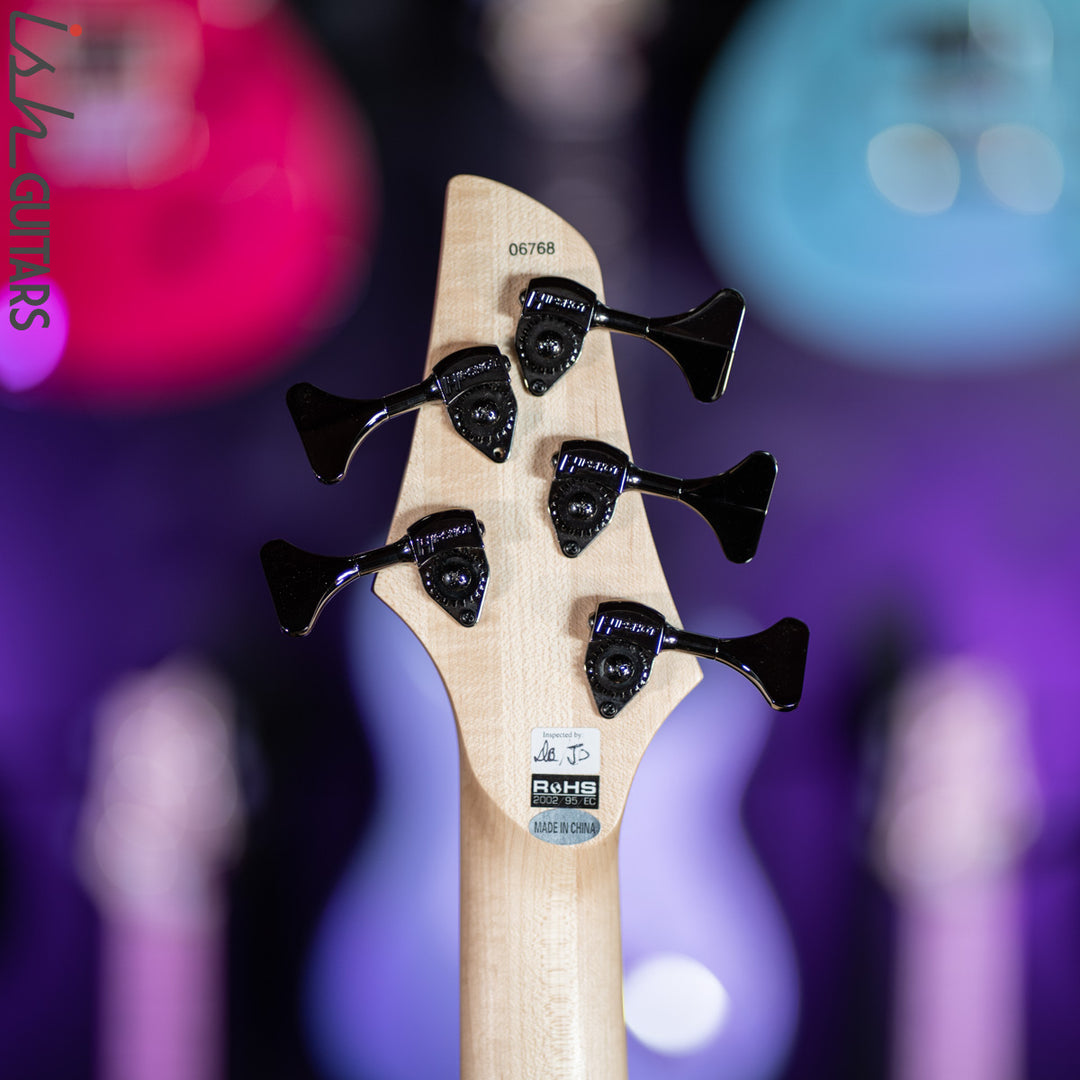 Dingwall Combustion Left-Handed 3 PUP 5-String Amethyst Burst