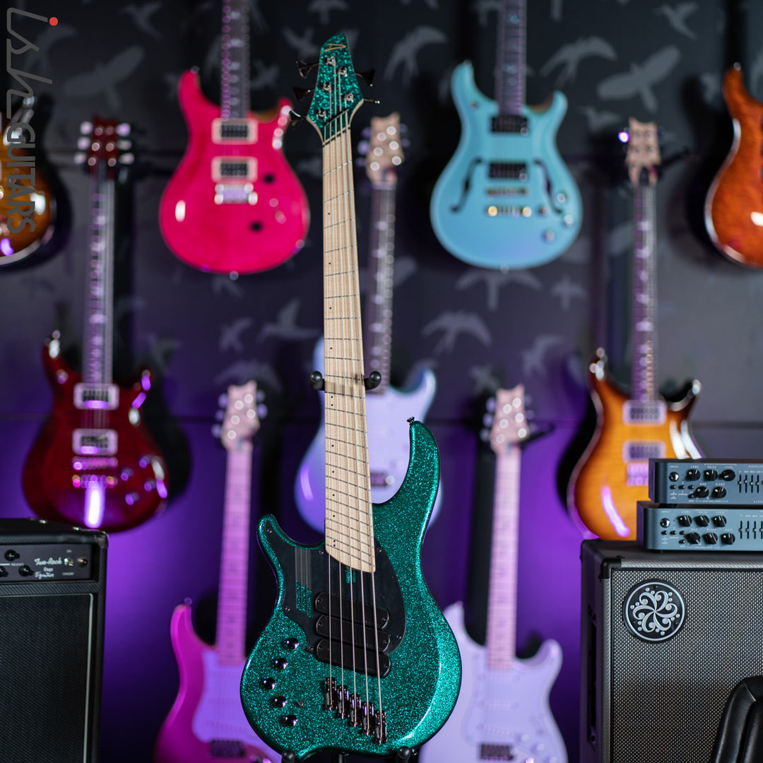 Dingwall Left Handed NG-3 5-String Gloss Metalflake Aquamarine