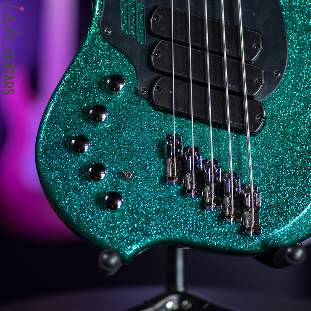 Dingwall Left Handed NG-3 5-String Gloss Metalflake Aquamarine
