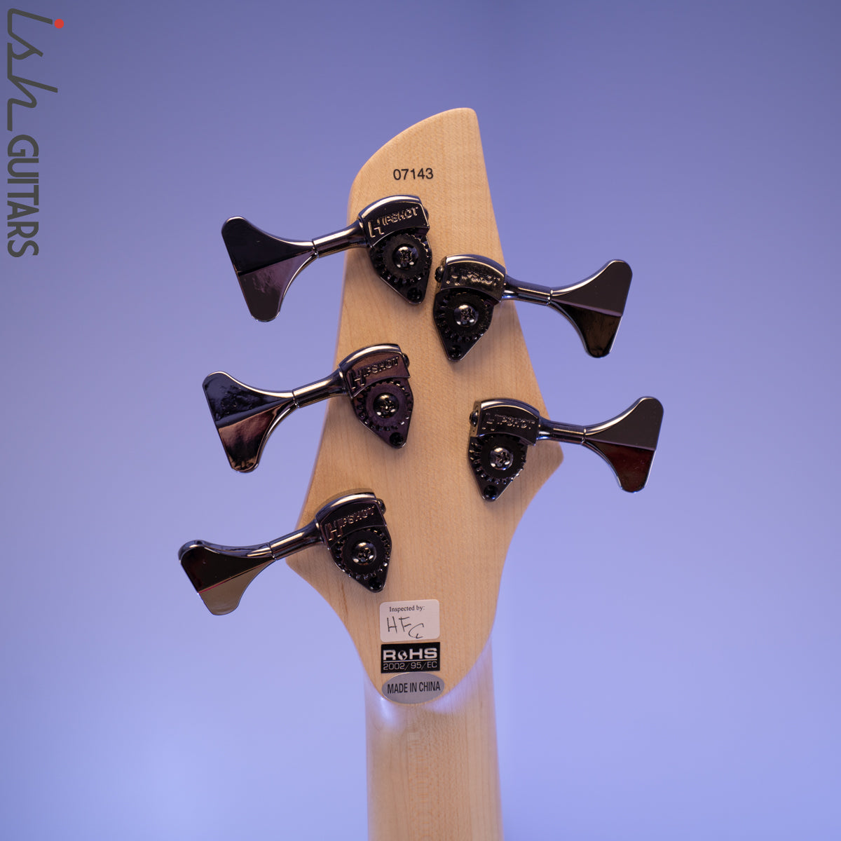 Dingwall NG-3 Matte Pink Swirl 5-String Bass – Ish Guitars