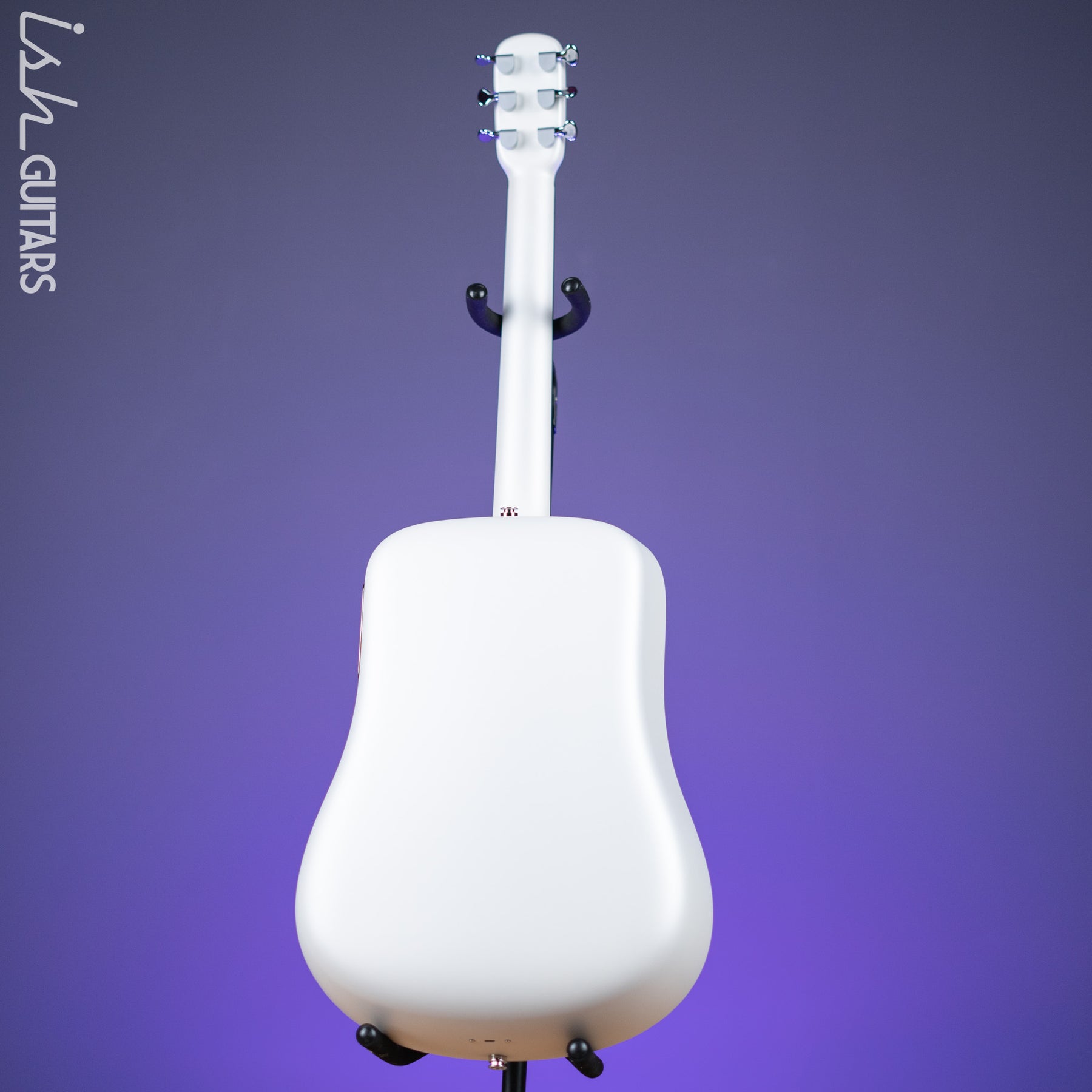 Lava Music Lava ME 3 Smart Acoustic Guitar 38” Left-Handed White w 