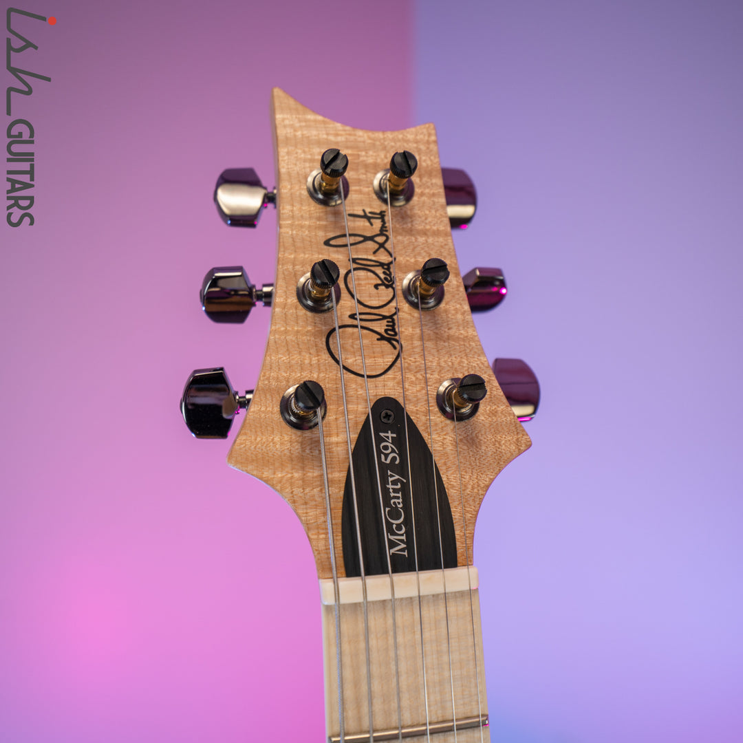 2020 PRS Paul Reed Smith McCarty 594 Wood Library Platinum Satin Ash Maple Neck