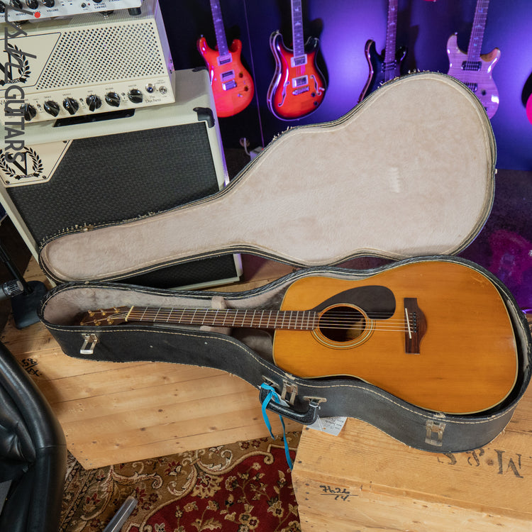 Yamaha FG-180 Jumbo Dreadnought Acoustic Guitar Natural – Ish Guitars