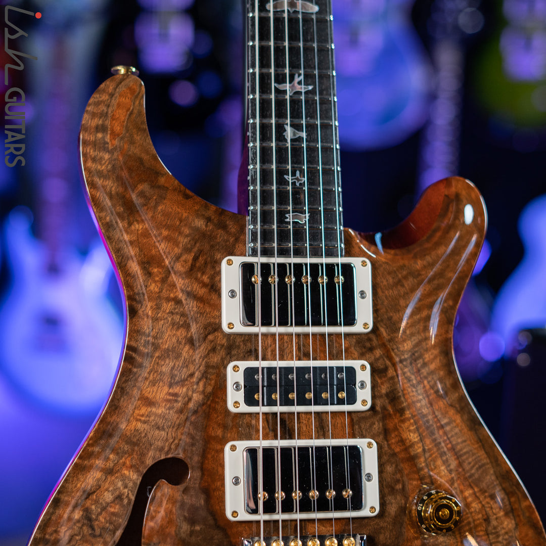 2019 PRS Private Stock Special Semi-Hollow Natural Walnut