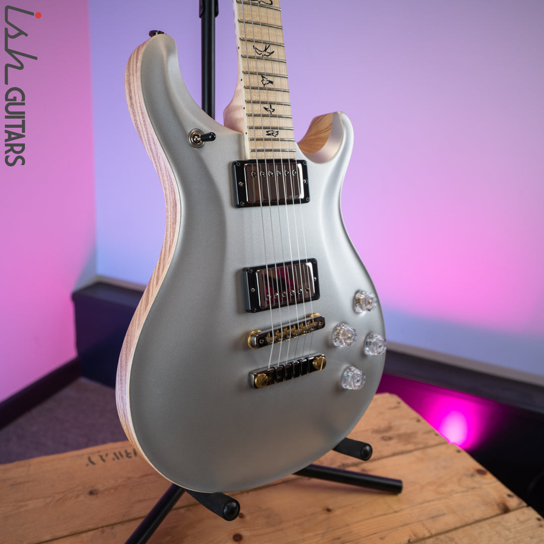 2020 PRS Paul Reed Smith McCarty 594 Wood Library Platinum Satin Ash Maple Neck