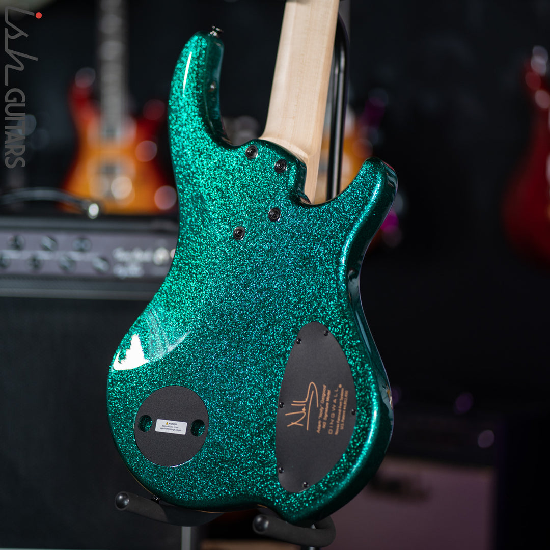 Dingwall Left Handed NG-3 5-String Gloss Metalflake Aquamarine