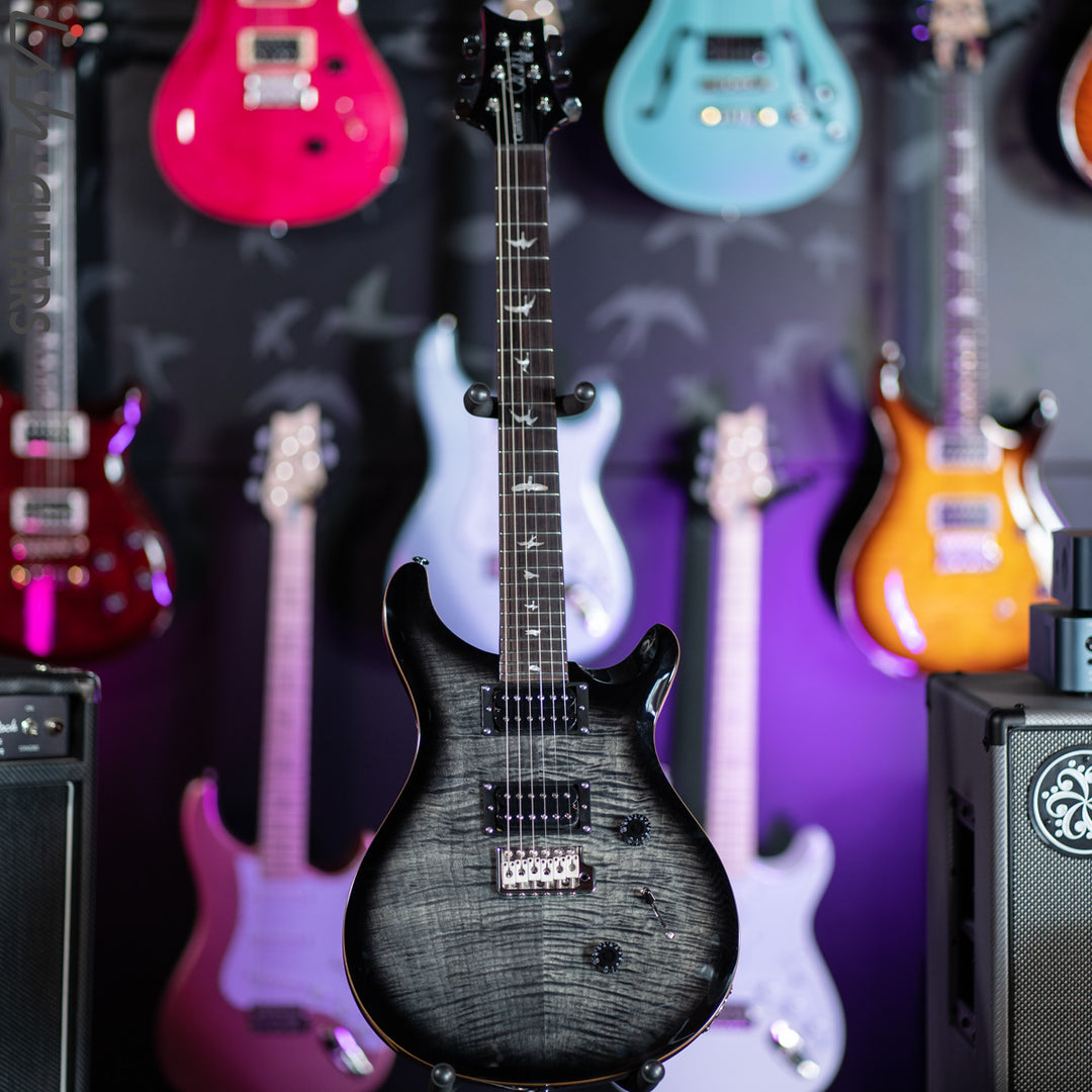 2021 PRS SE Custom 24 Charcoal Burst