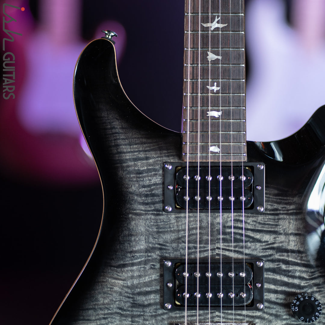 2021 PRS SE Custom 24 Charcoal Burst