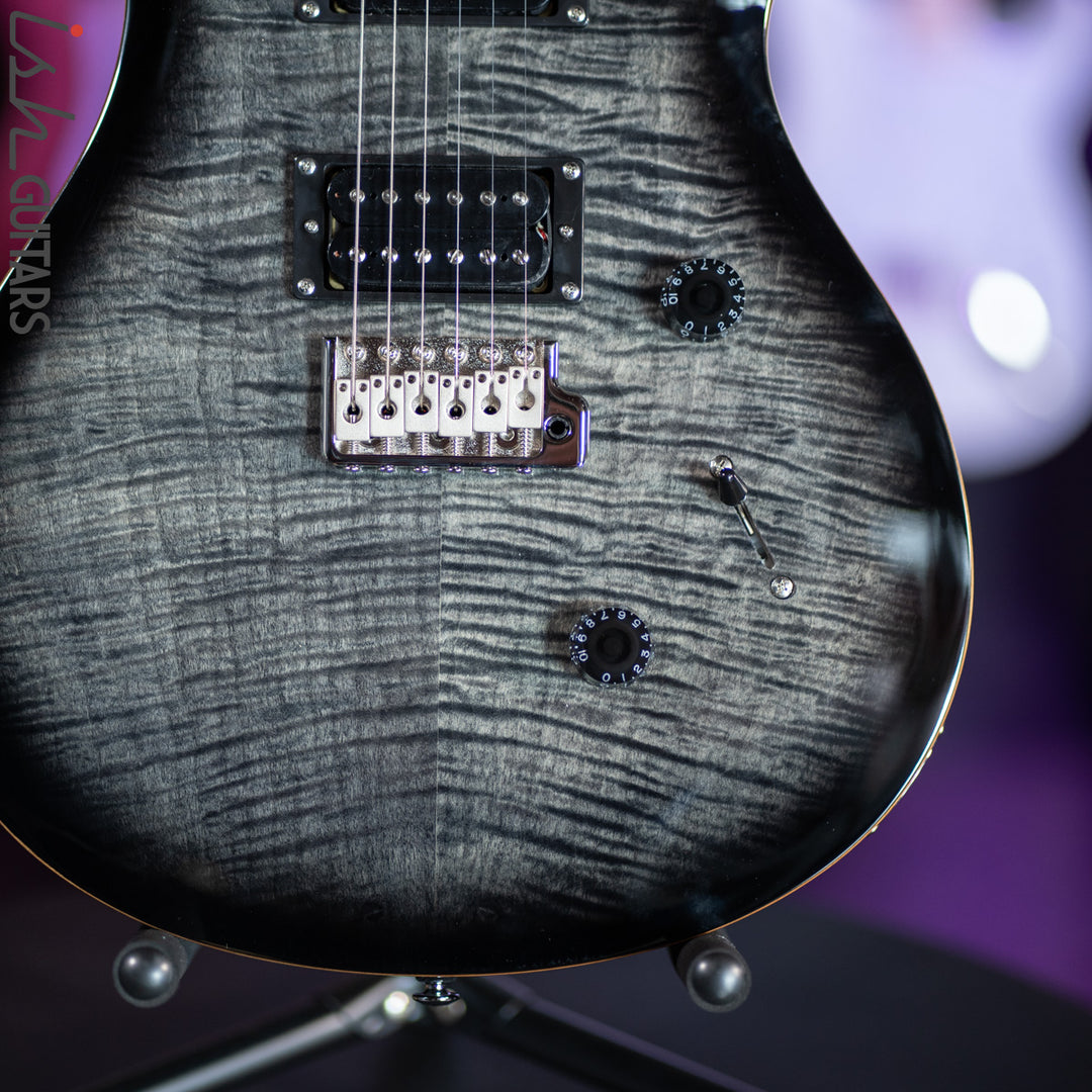 2021 PRS SE Custom 24 Charcoal Burst