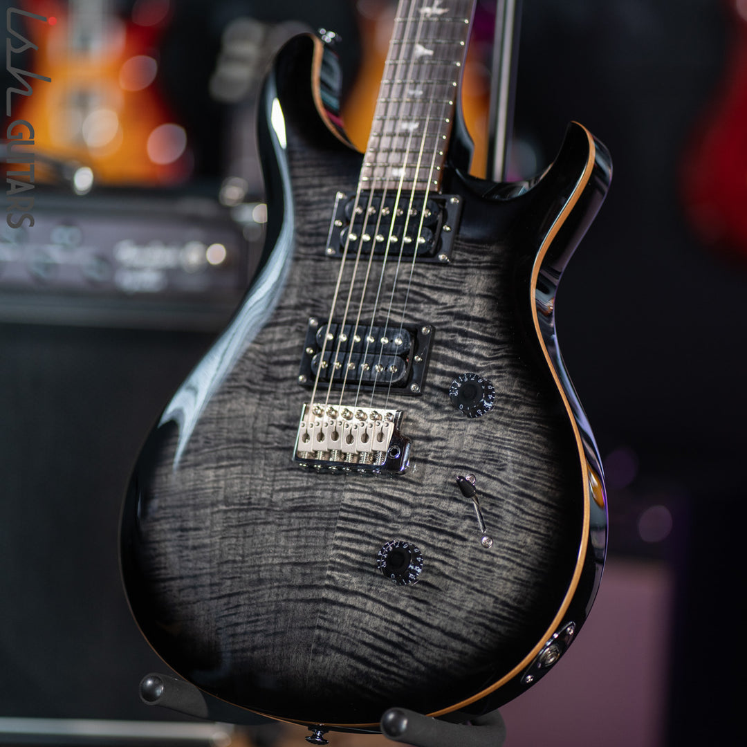 2021 PRS SE Custom 24 Charcoal Burst