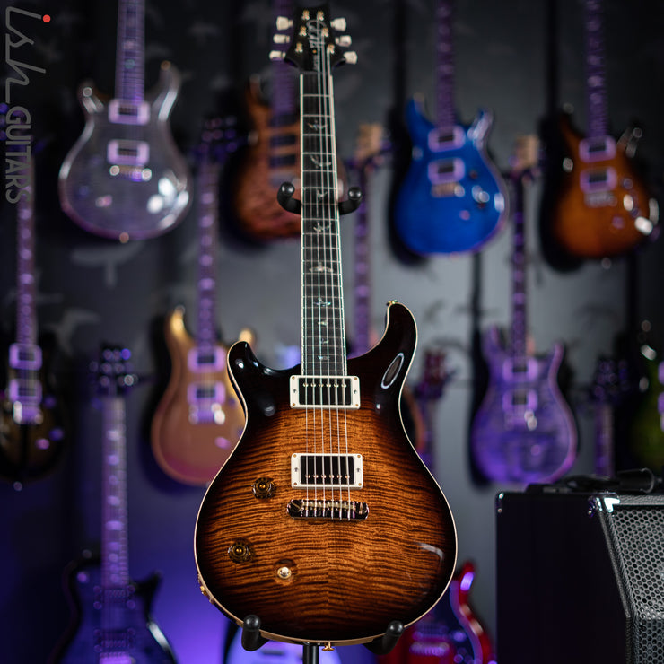 PRS McCarty Lefty Wood Library Copperhead Burst 10 Top Flame Maple