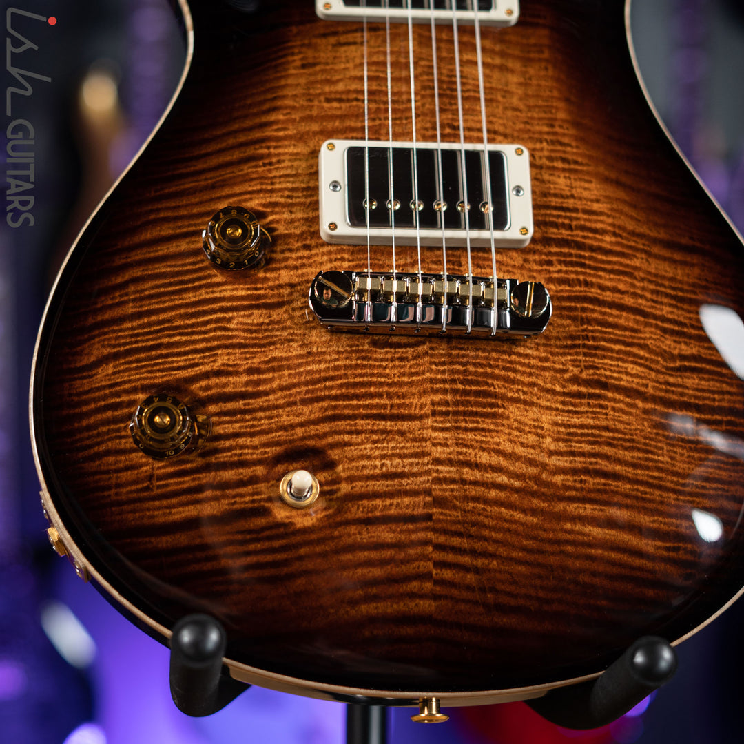 PRS McCarty Lefty Wood Library Copperhead Burst 10 Top Flame Maple