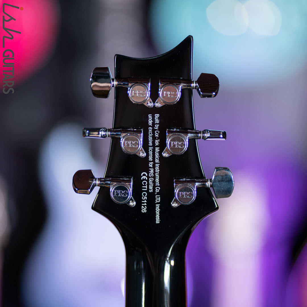 2021 PRS SE Custom 24 Charcoal Burst