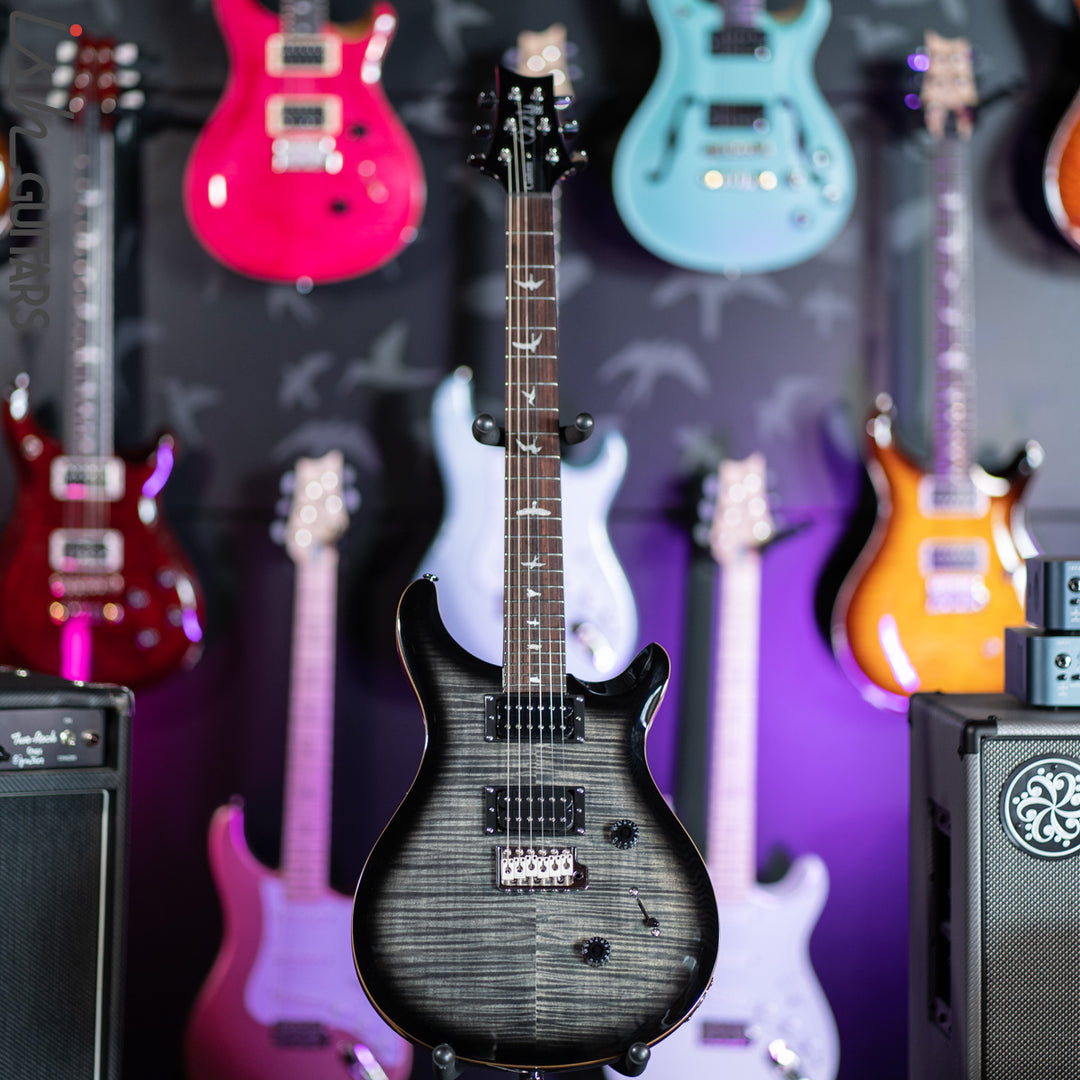 PRS SE Custom 24 Charcoal Burst