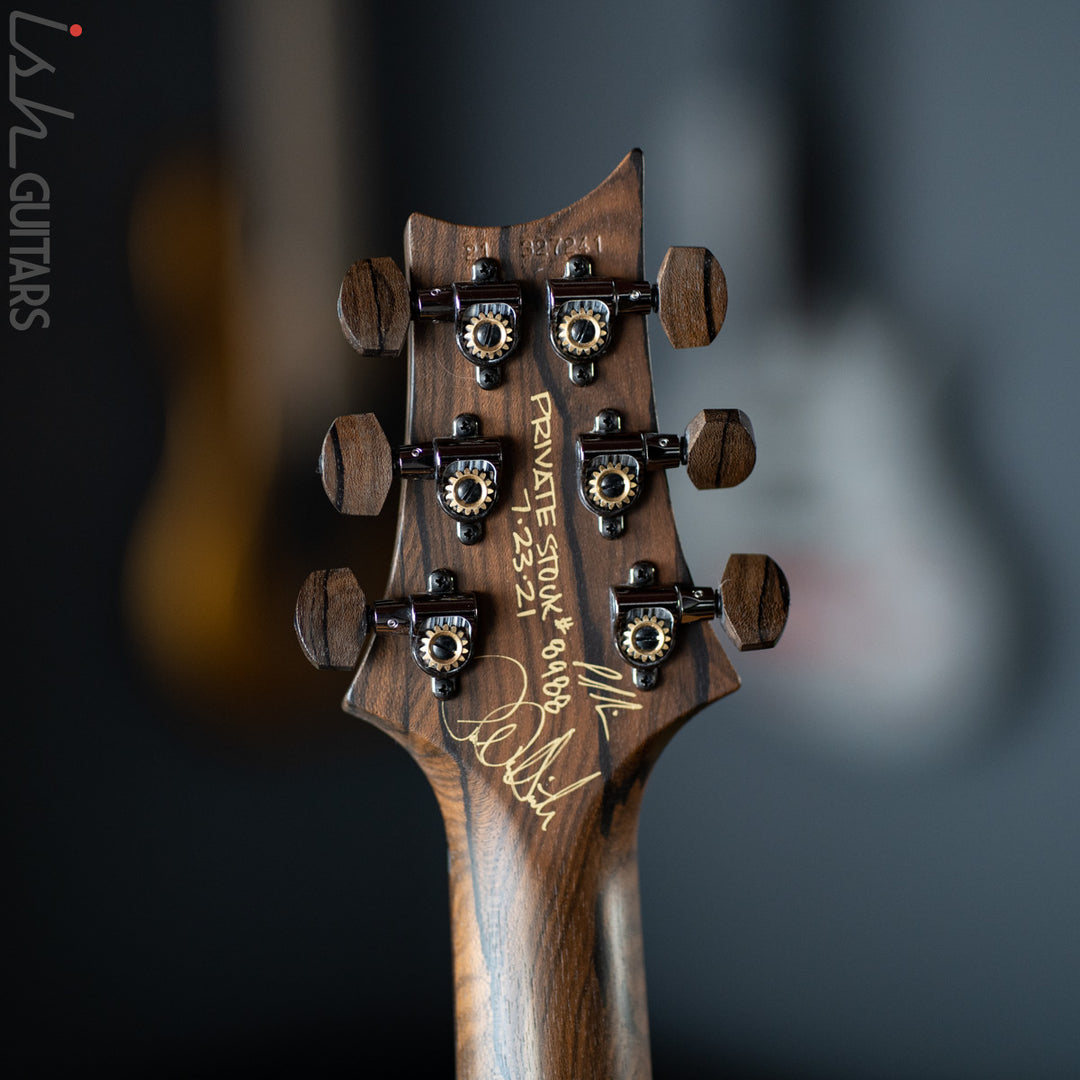 PRS Private Stock Hollowbody II Piezo Natural Ziricote