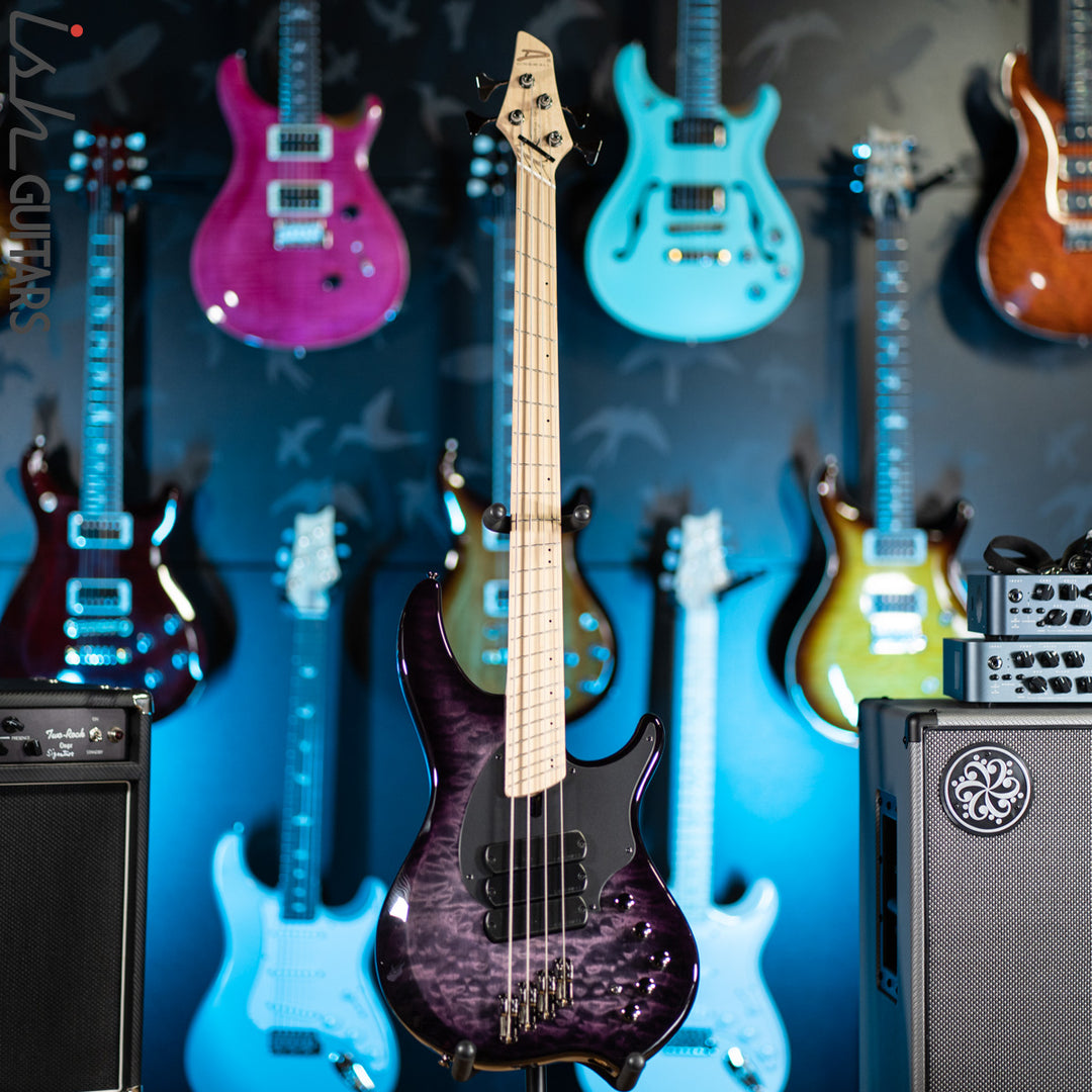 Dingwall Combustion 3 PUP 4-String Amethystburst