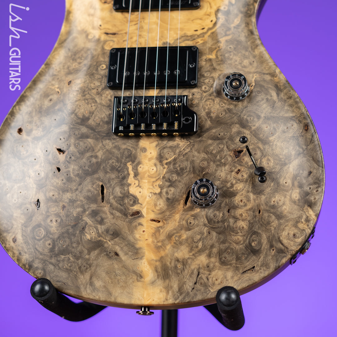 2018 PRS Private Stock Custom 24 Natural Buckeye Burl 