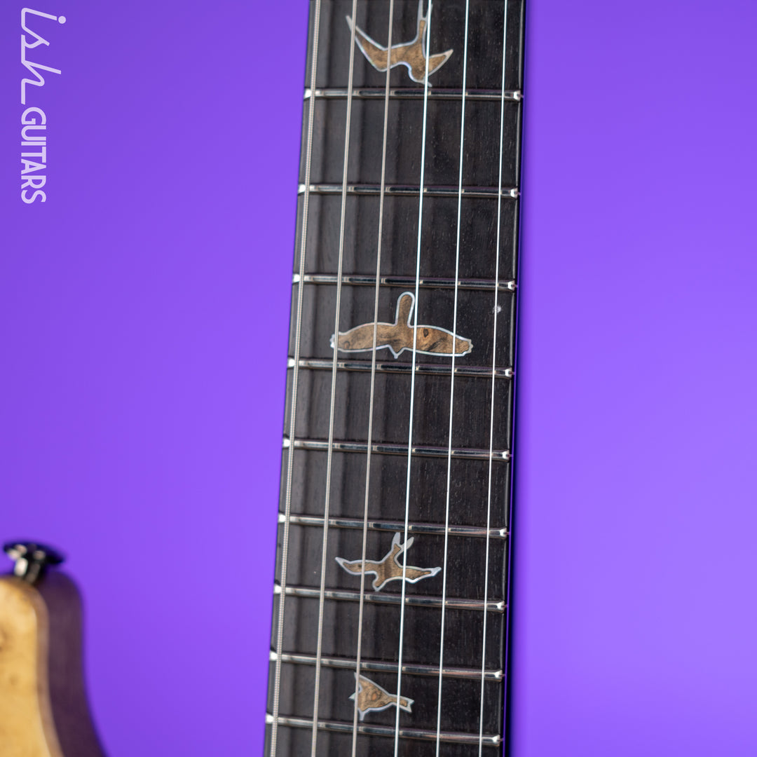 2018 PRS Private Stock Custom 24 Natural Buckeye Burl 