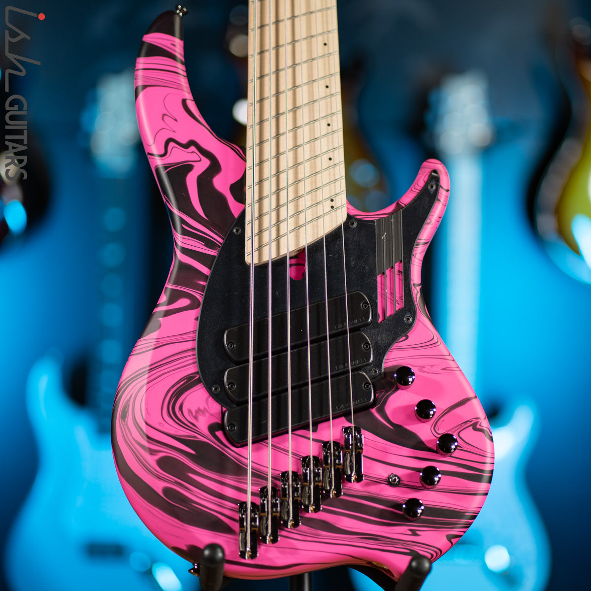 Dingwall NG3 6 String Matte Pink Swirl B-STOCK – Ish Guitars