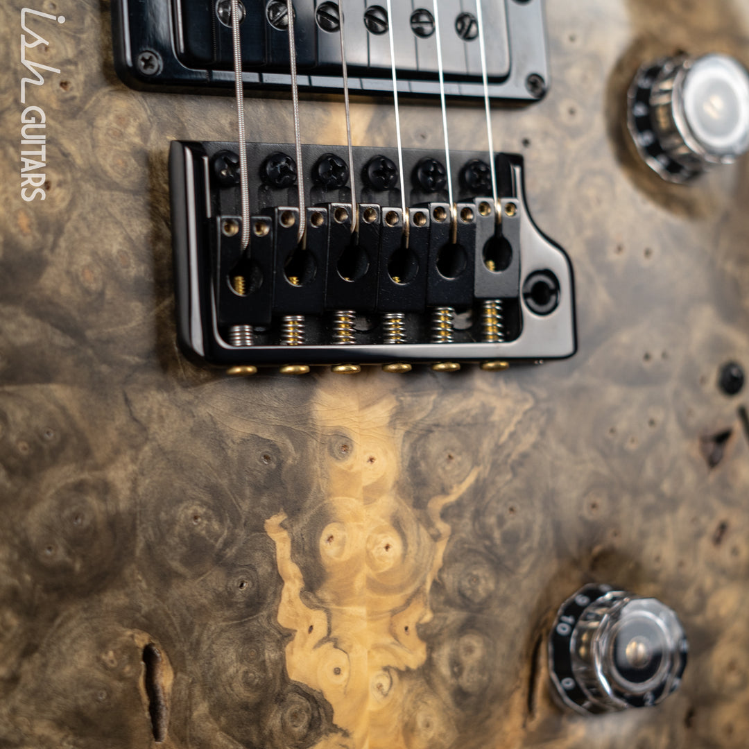 2018 PRS Private Stock Custom 24 Natural Buckeye Burl 