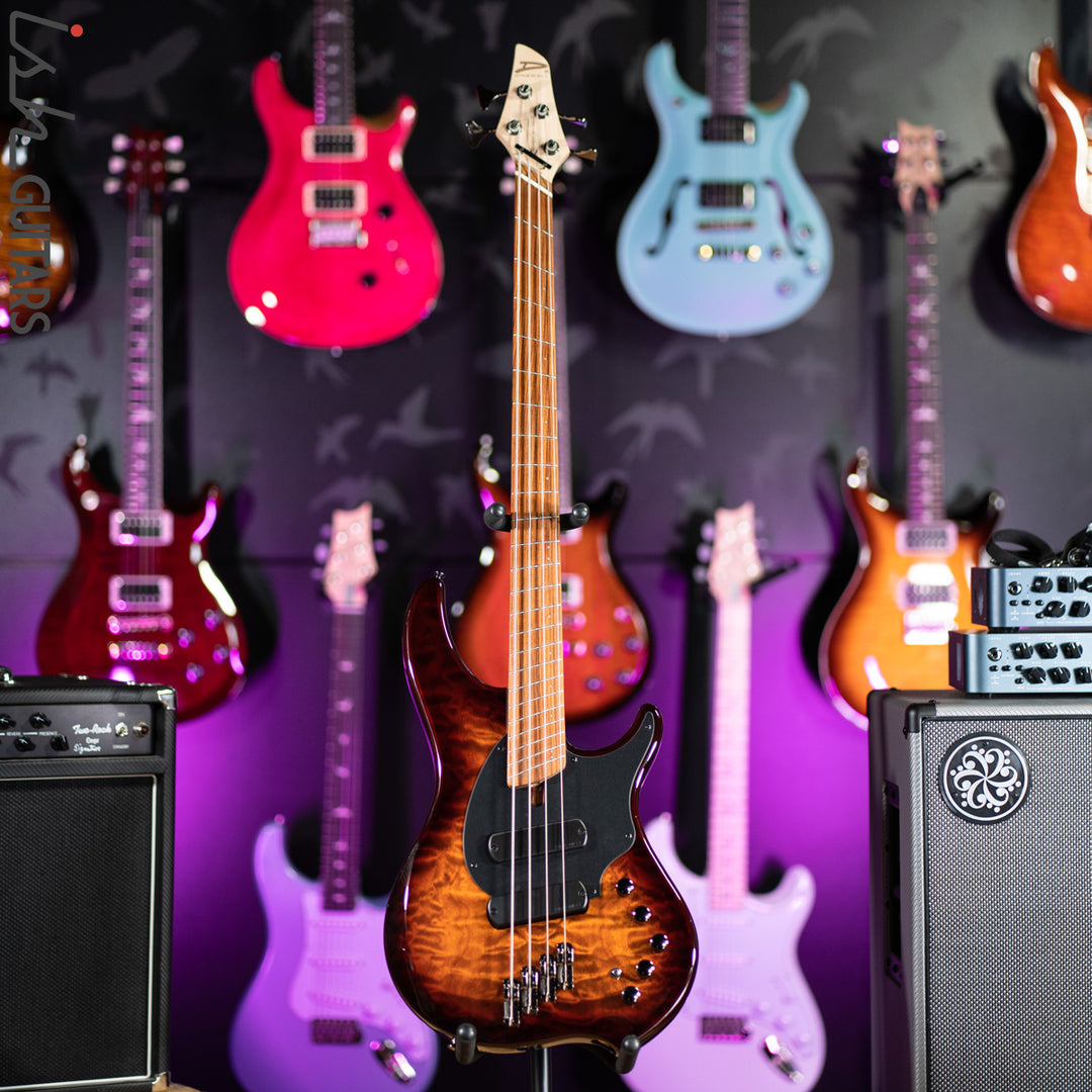 Dingwall Combustion 2 PUP 4-String Vintage Burst