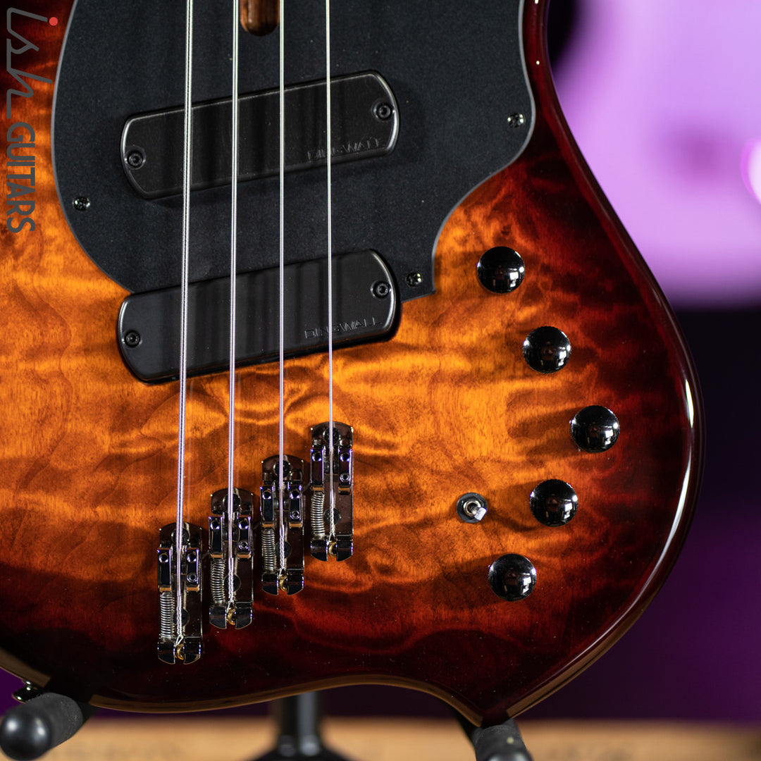 Dingwall Combustion 2 PUP 4-String Vintage Burst