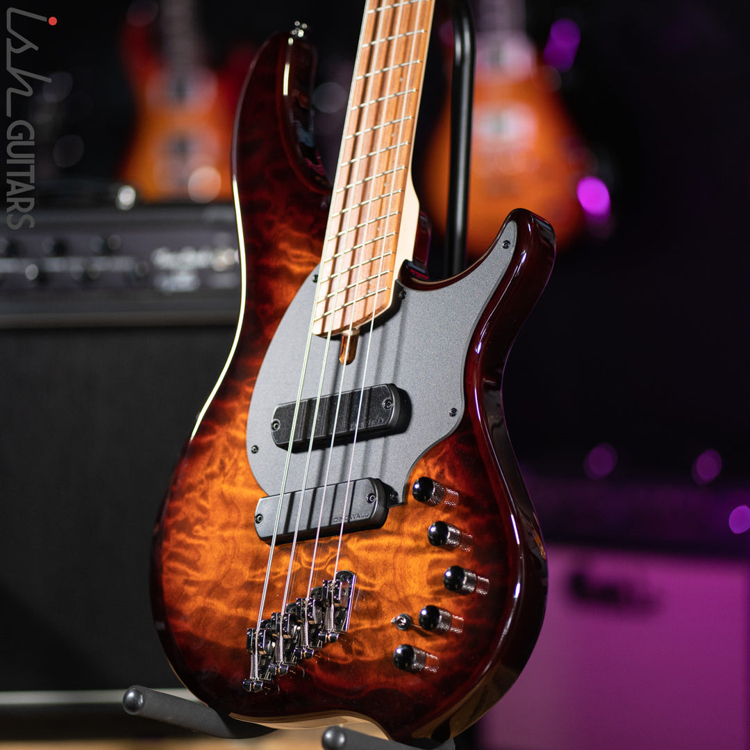 Dingwall Combustion 2 PUP 4-String Vintage Burst
