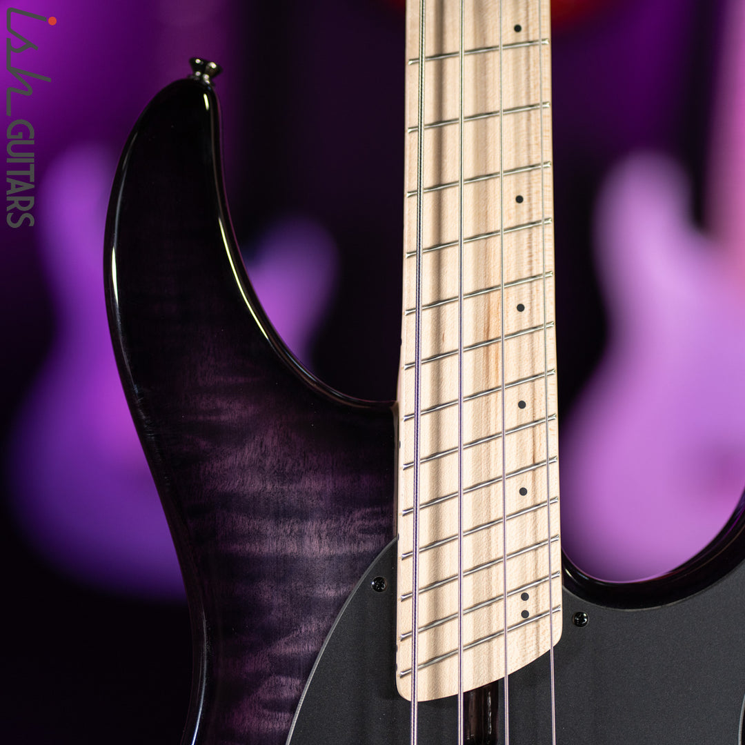 Dingwall Combustion 10th Anniversary 3 PUP 4-String Amethyst Burst