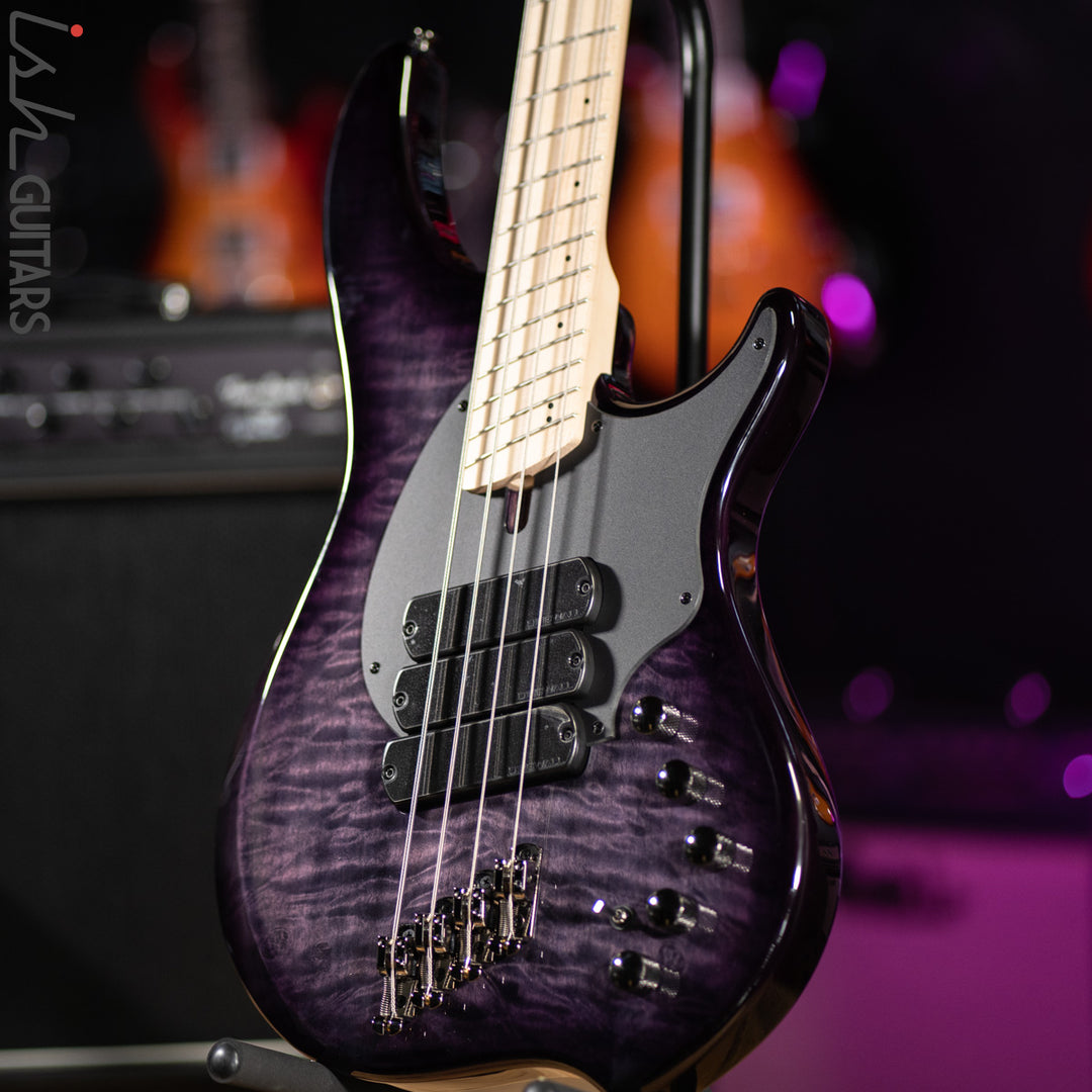 Dingwall Combustion 10th Anniversary 3 PUP 4-String Amethyst Burst