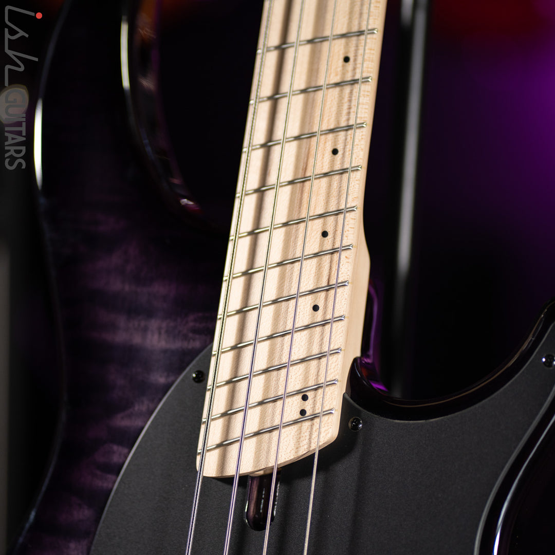 Dingwall Combustion 10th Anniversary 3 PUP 4-String Amethyst Burst