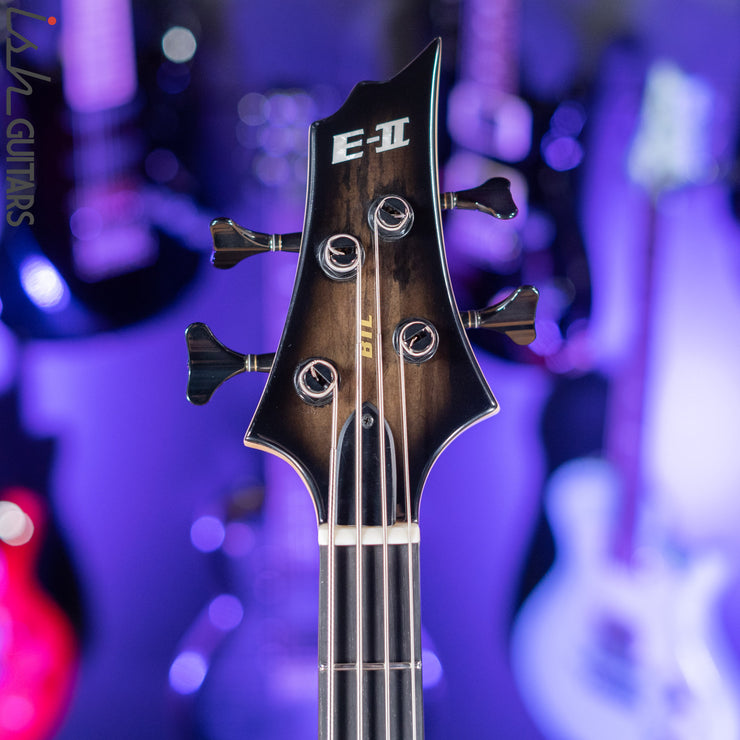 ESP E-II BTL-4 Bass Black Natural Burst Demo