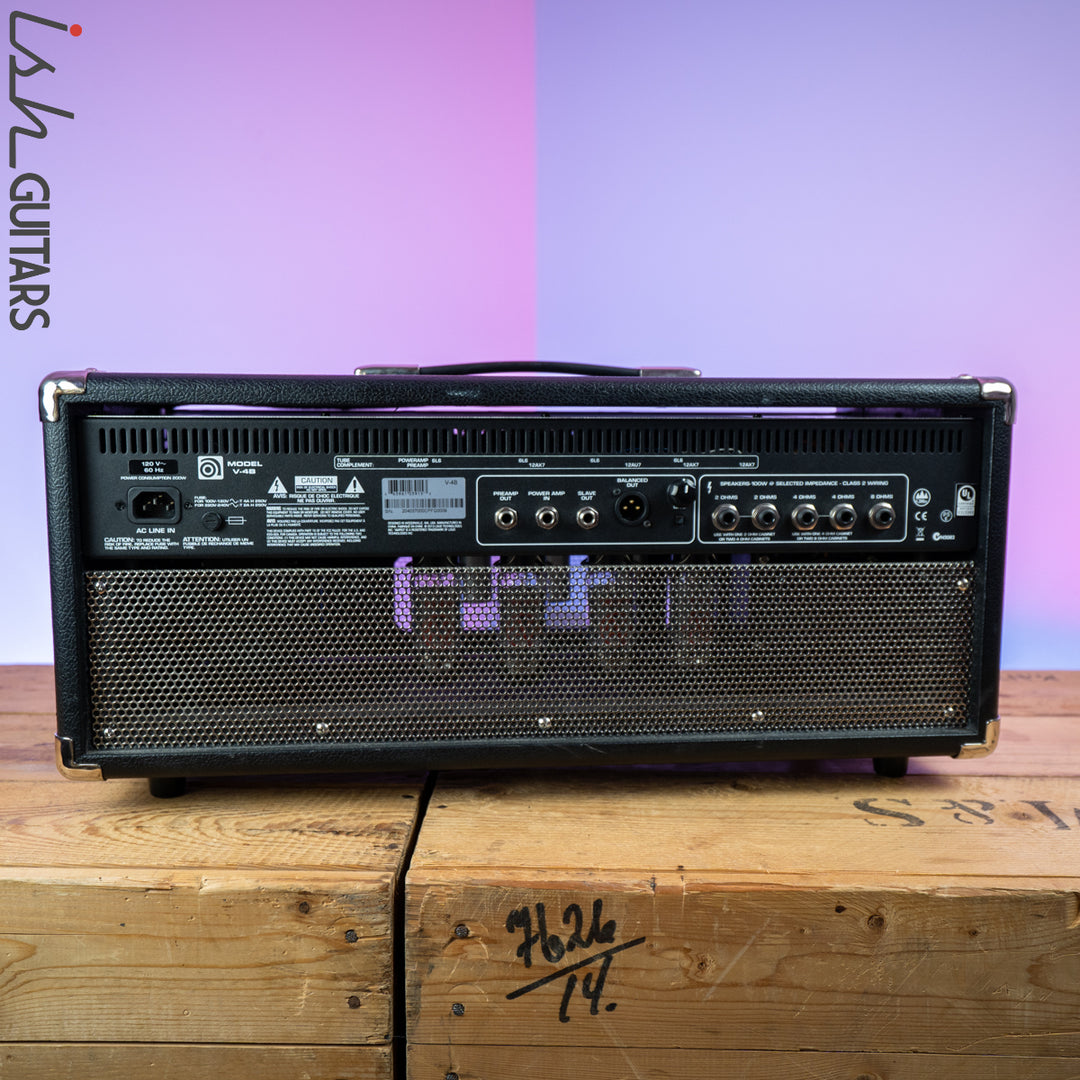 Ampeg V-4B 100w Bass Amplifier Head Reissue