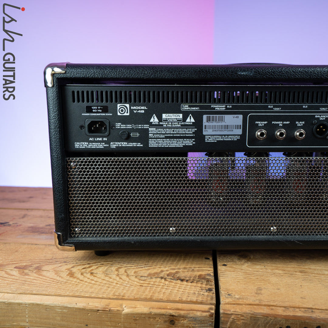 Ampeg V-4B 100w Bass Amplifier Head Reissue