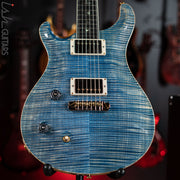 PRS McCarty Lefty Wood Library Faded Blue Jean Artist Flame Maple