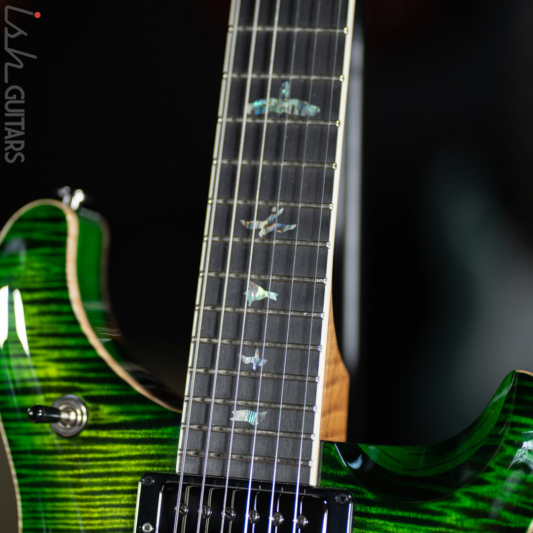PRS McCarty 594 Hollowbody II Wood Library Jade Green Burst