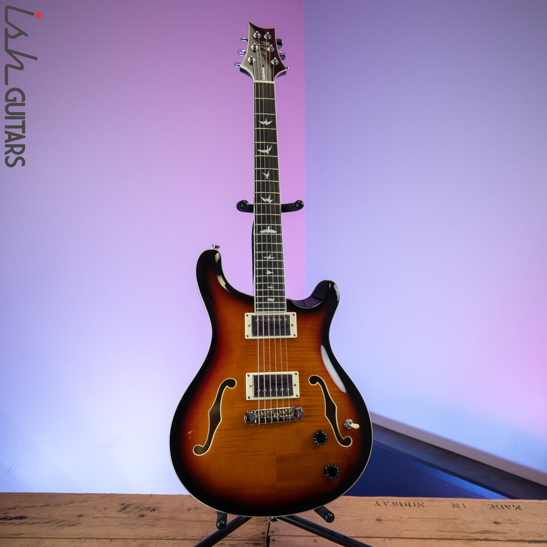 PRS SE Hollowbody II Tricolor Sunburst