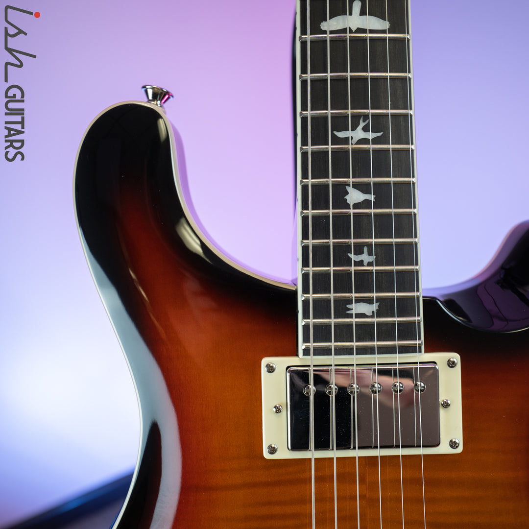 PRS SE Hollowbody II Tricolor Sunburst