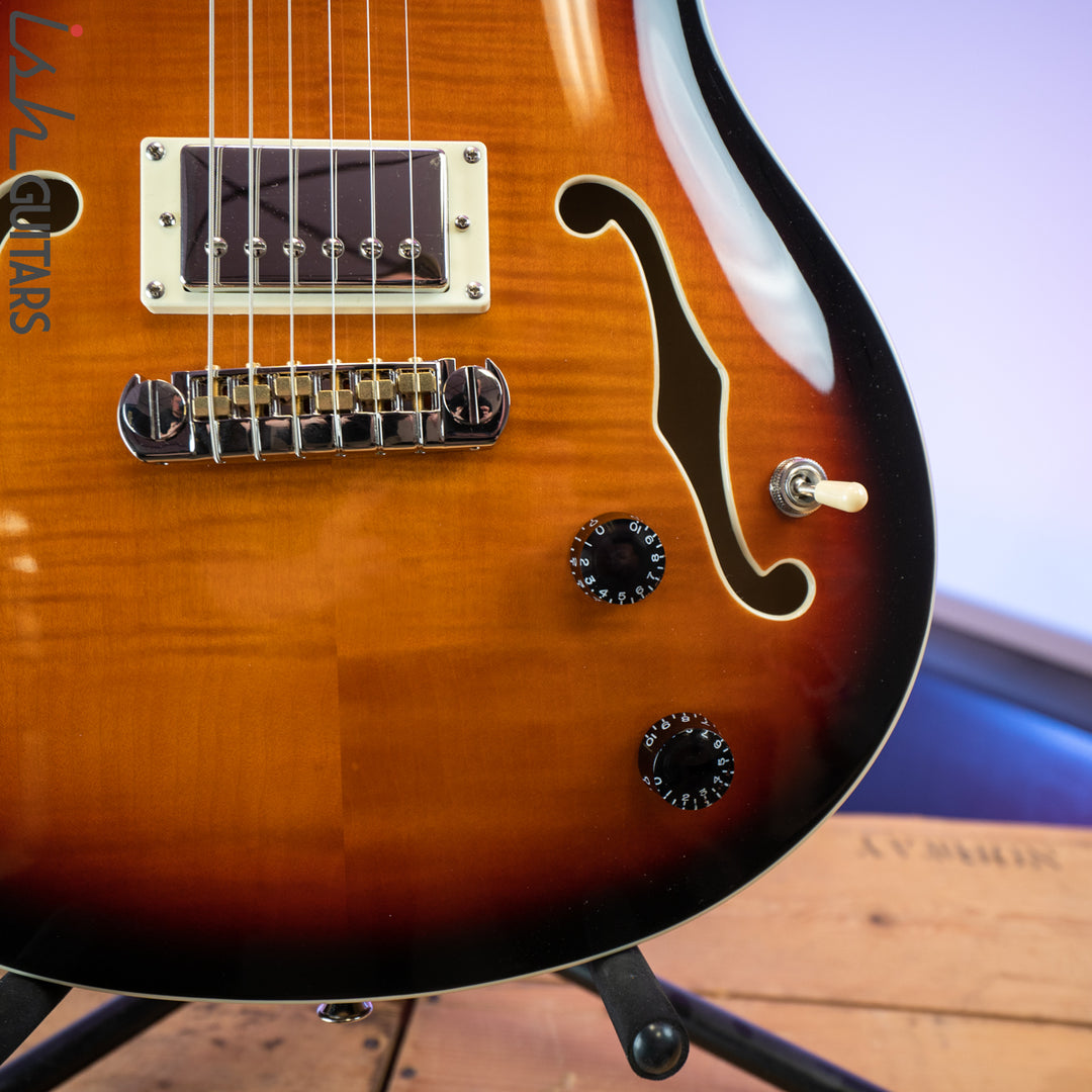 PRS SE Hollowbody II Tricolor Sunburst