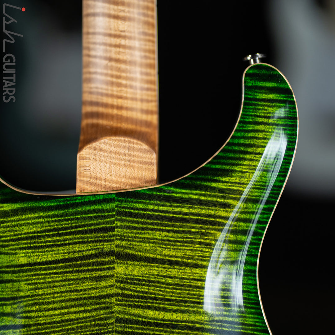PRS McCarty 594 Hollowbody II Wood Library Jade Green Burst