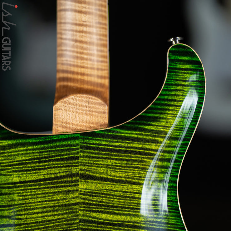 PRS McCarty 594 Hollowbody II Wood Library Jade Green Burst