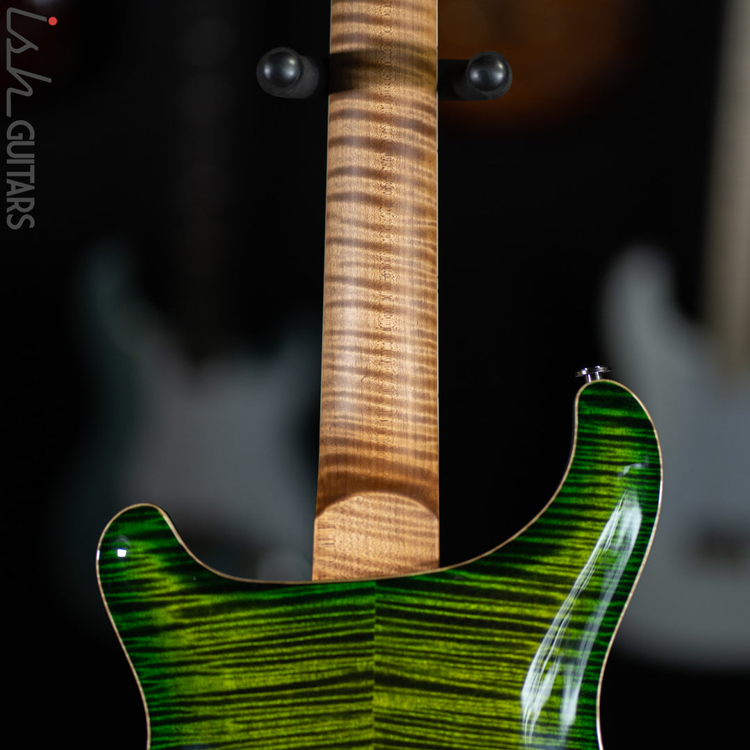 PRS McCarty 594 Hollowbody II Wood Library Jade Green Burst