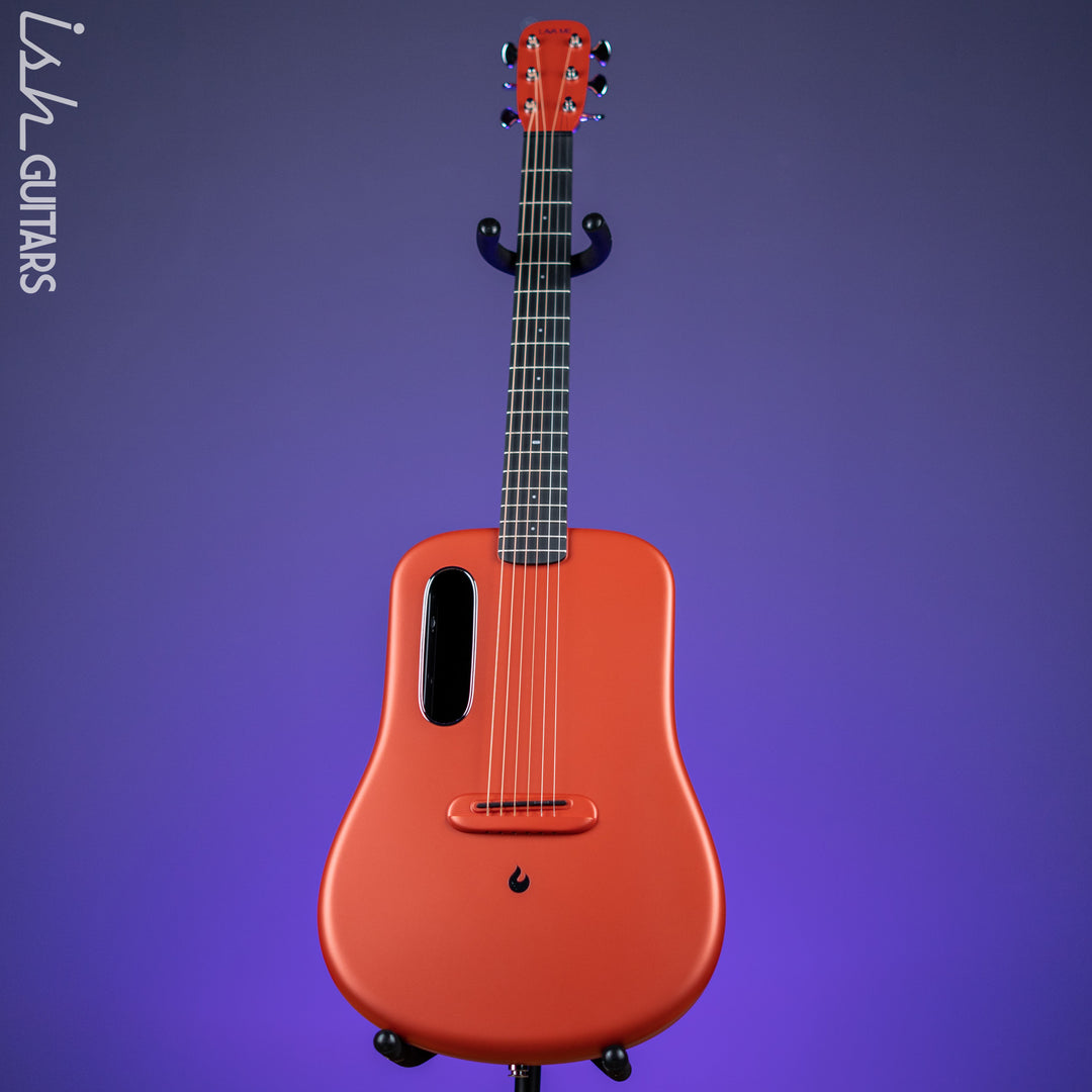 Lava Music Lava ME 3 Smart Acoustic Guitar 36” Red w/ Space Bag
