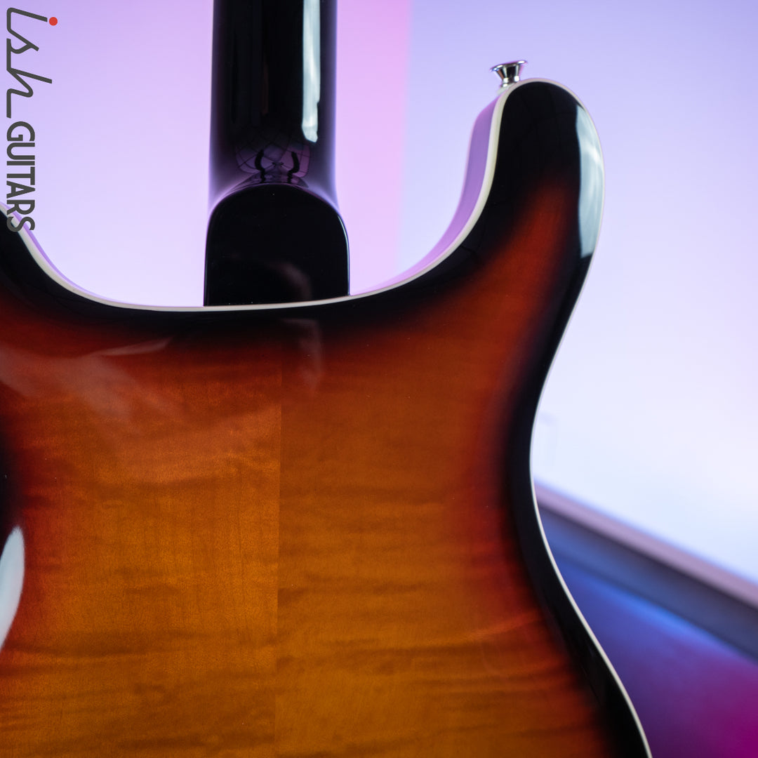 PRS SE Hollowbody II Tricolor Sunburst