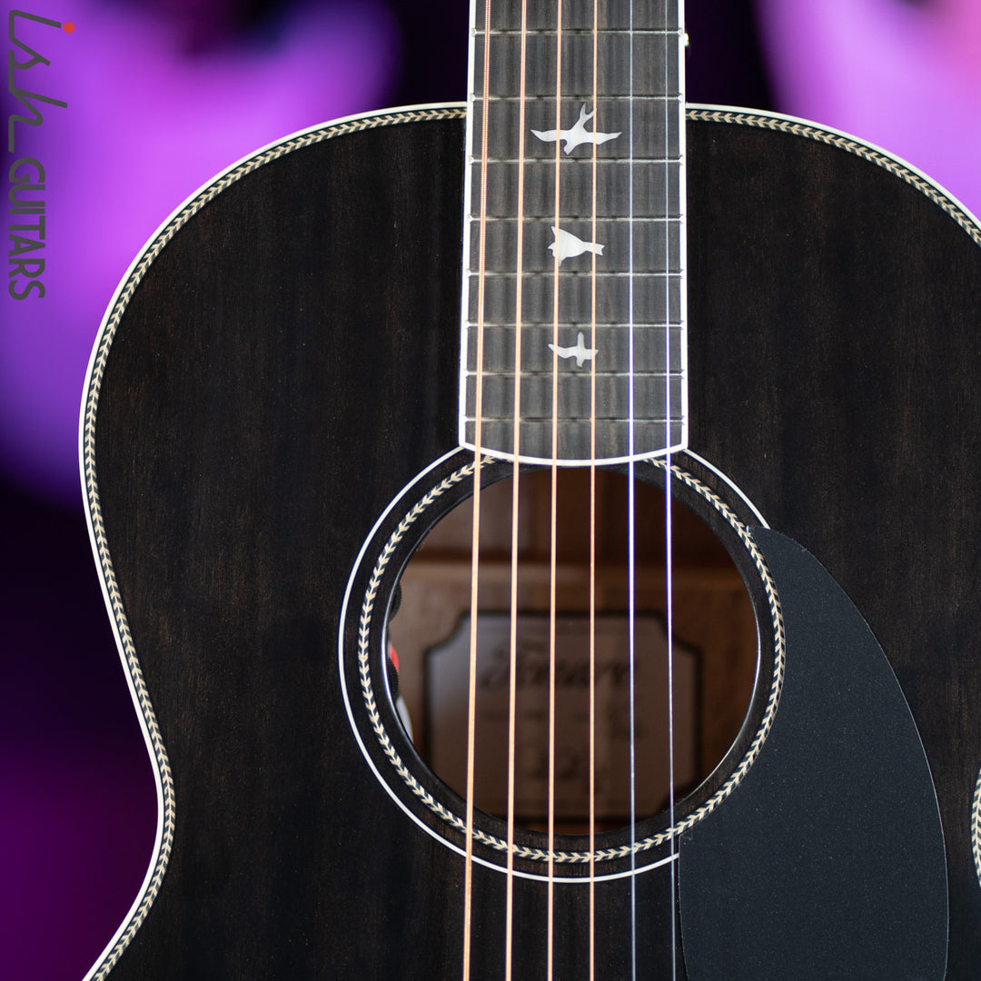 PRS SE P20E Parlor Acoustic Electric Charcoal Store Demo