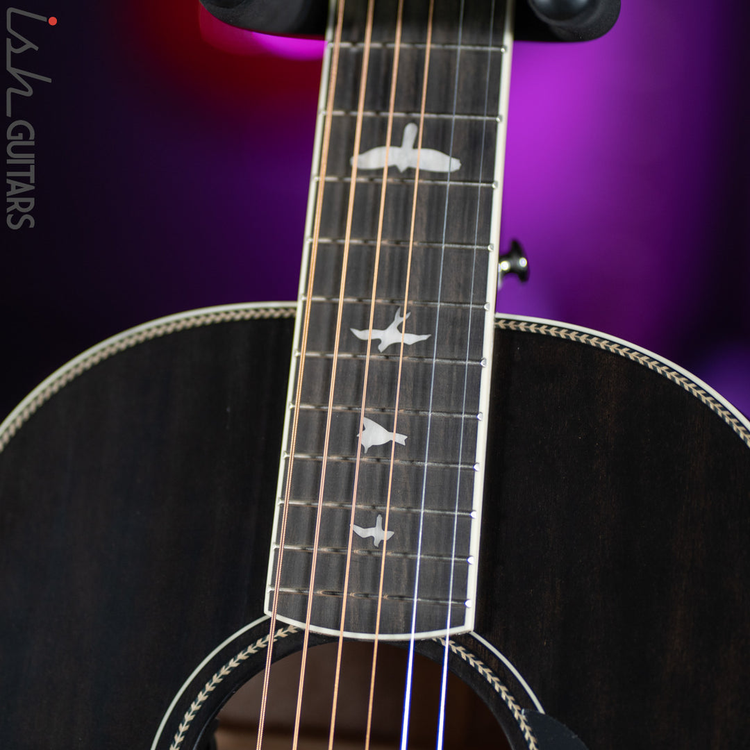 PRS SE P20E Parlor Acoustic Electric Charcoal Store Demo