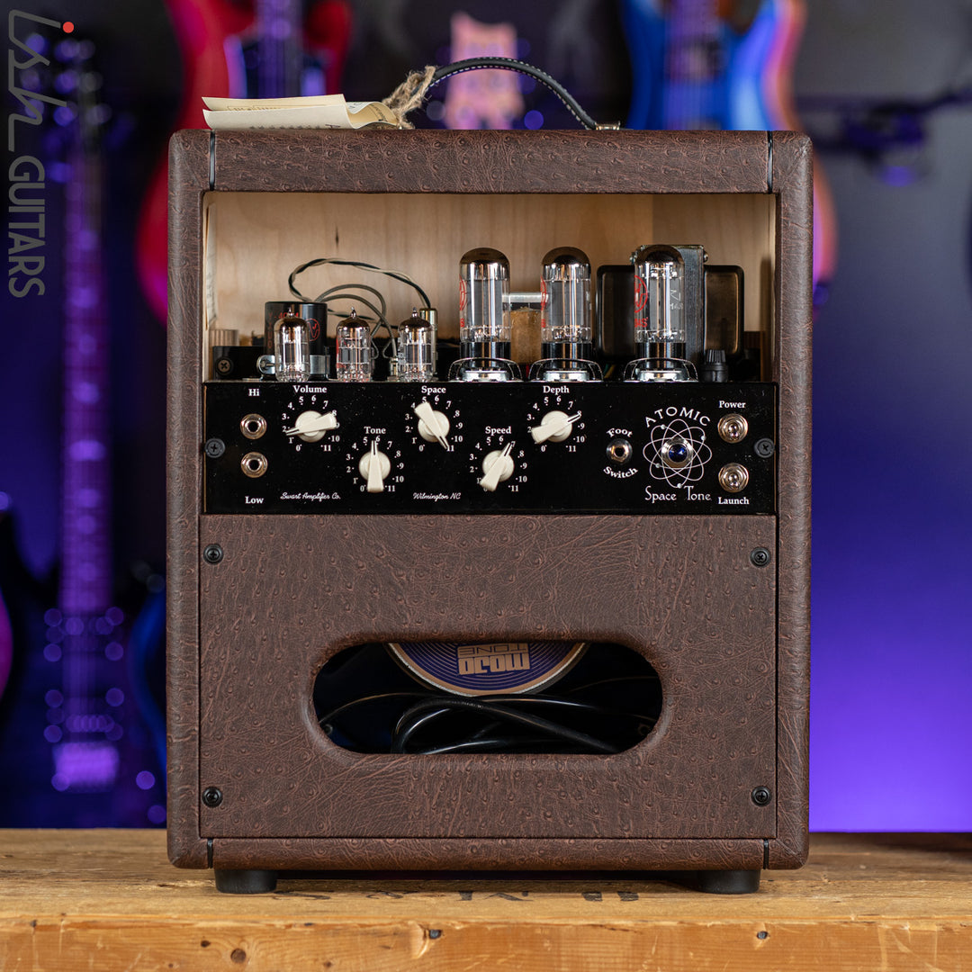 Swart Atomic Space Tone Guitar Amplifier Brown Ostrich Demo