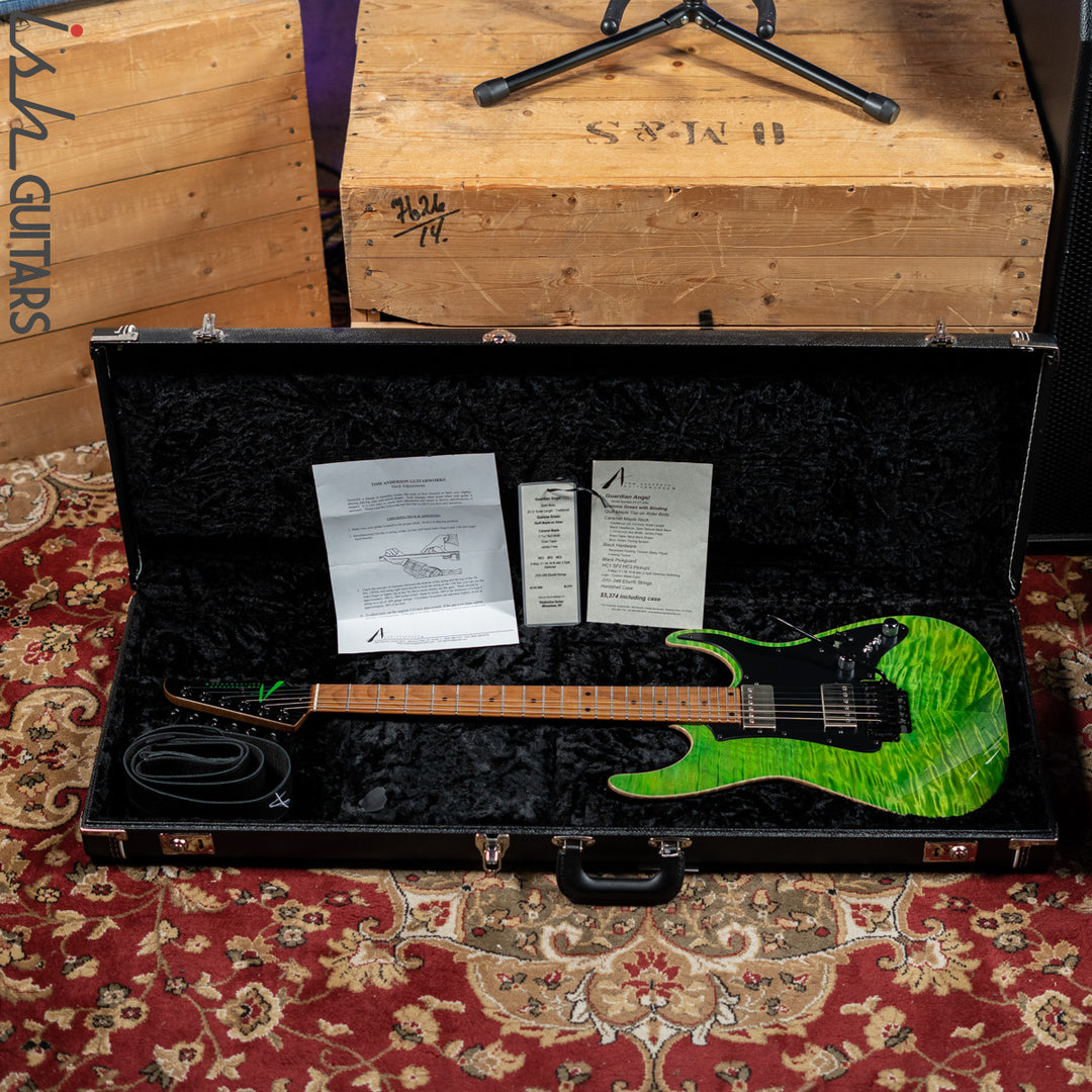 2020 Tom Anderson Guardian Angel Gamma Green NAMM